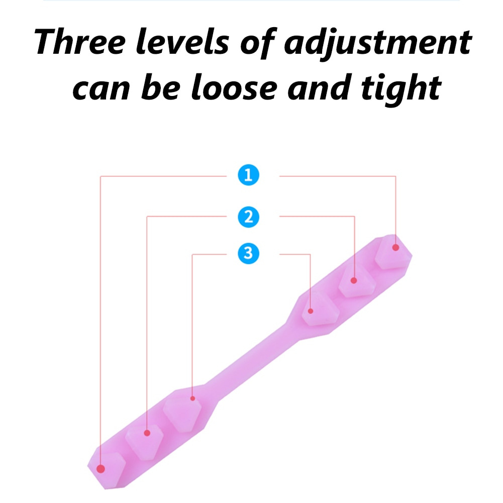 1PC Silicone Face Mask Ear Saver Clip Adjustable Mask Strap Hook 3 Levels Mask Extender Retainer Clip for Children Adult