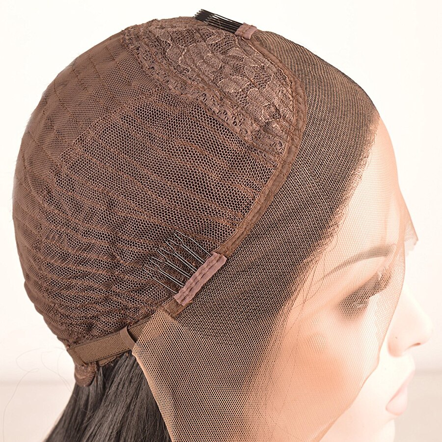 Pelucas de pelo largo rojo rizado Natural atado a mano, peluca sintética de fibra resistente al calor con malla frontal, Cosplay y Drag Queen para todas las mujeres