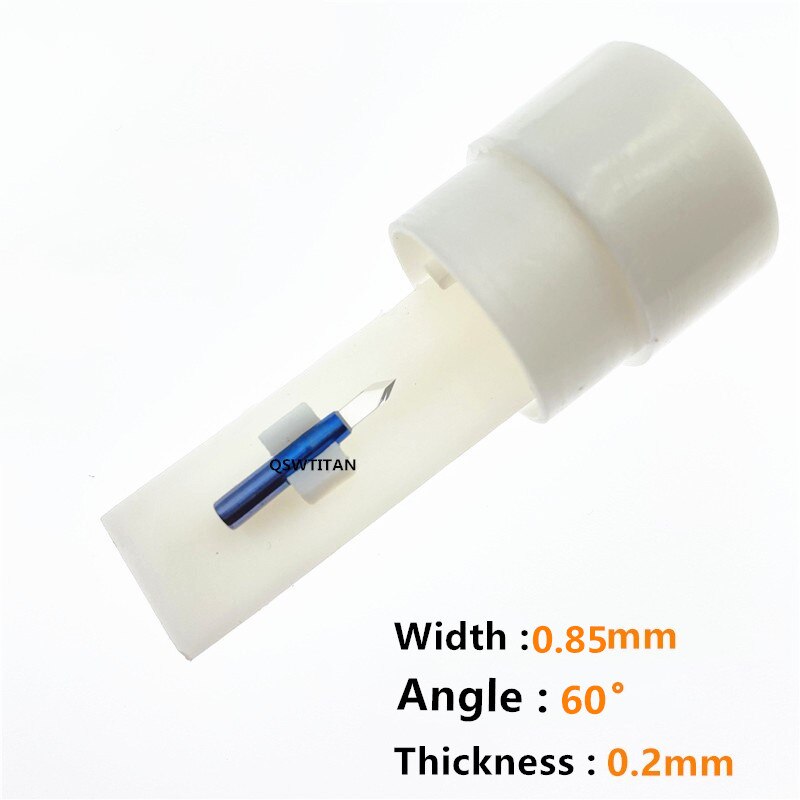 Sapphire Blade-pluma para implante de cabello, herramienta para plantar cabello: ZTC141  0.85mm width