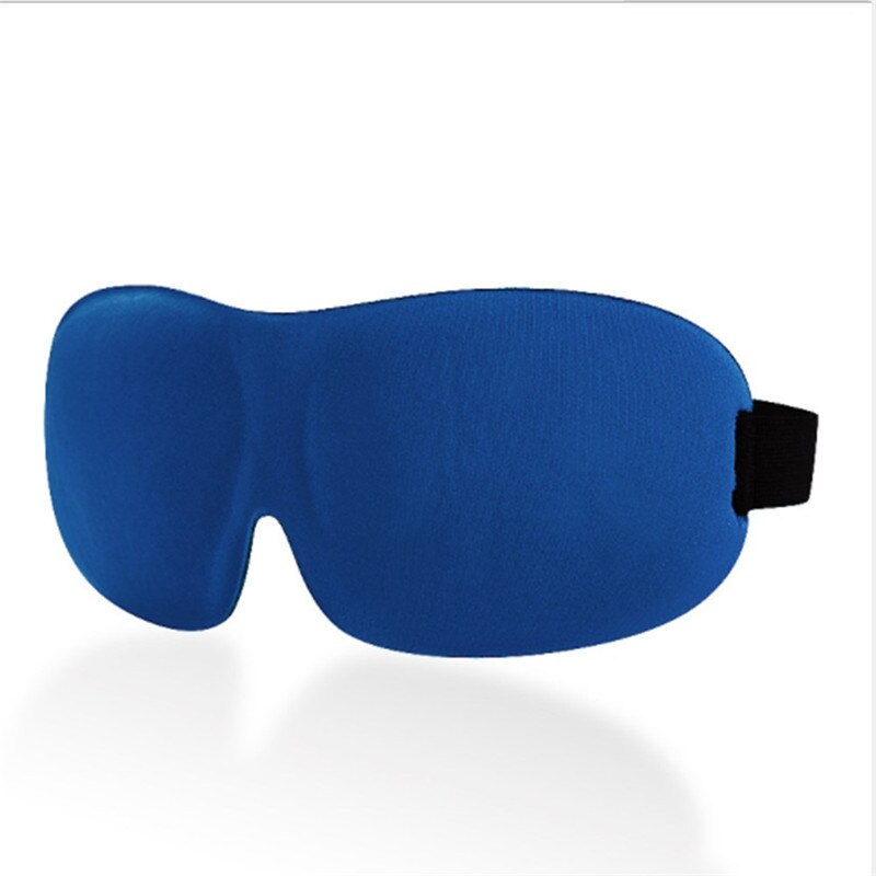 Schlafen Augen Maske Reise Rest Hilfe Atmungsaktive Auge Maske Abdeckung Patch Paded Weiche Schlaf Maske Augenbinde Augen Entspannen Linderung der Müdigkeit: blau