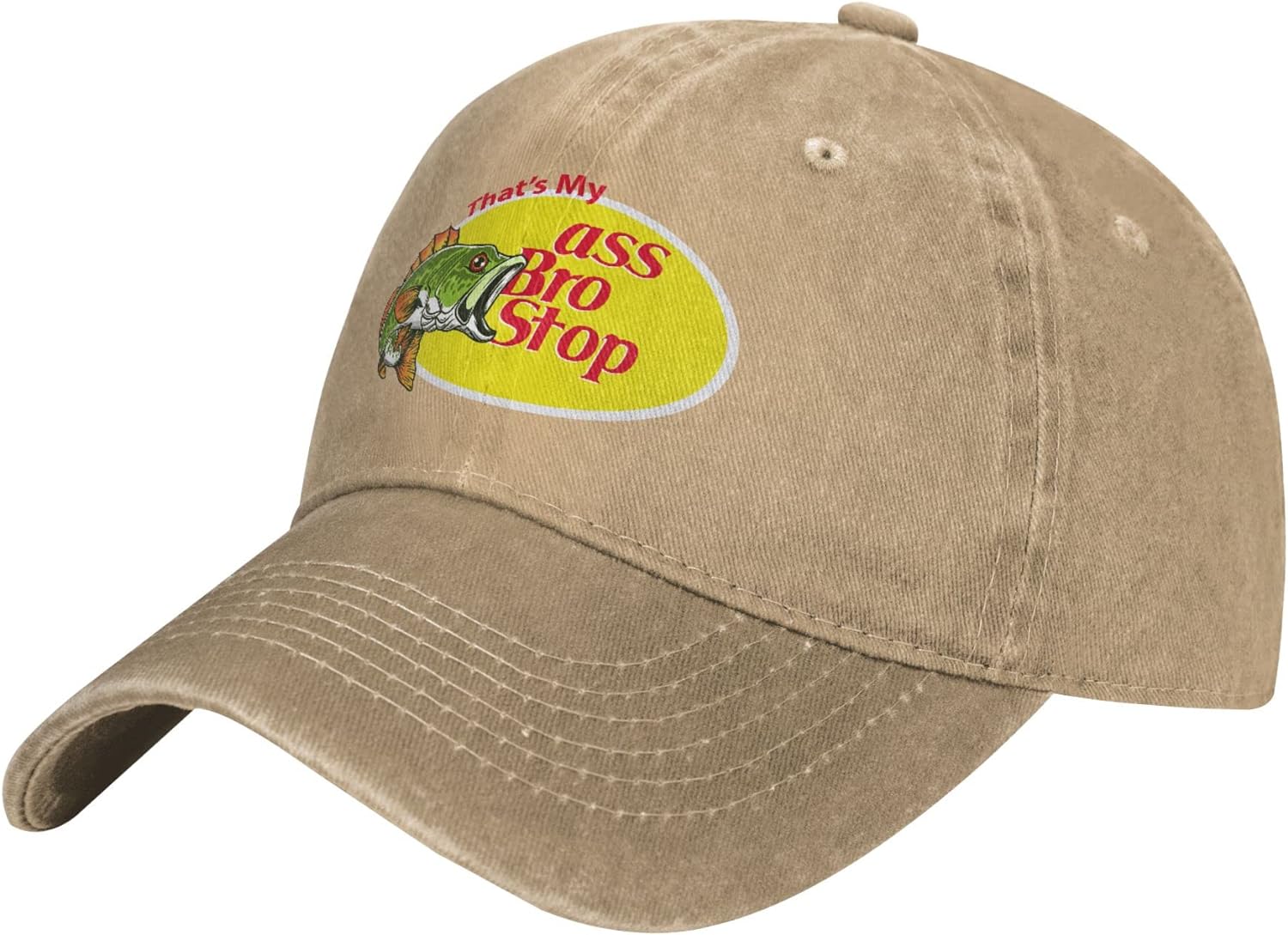 That's My Ass Bro Stop Hat Vintage Dad Hats Baseball Cap: Light purple