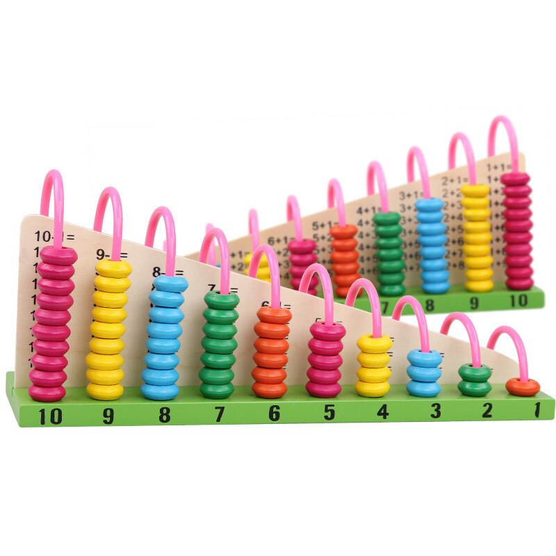 Kids Houten Speelgoed Kind Abacus Tellen Kralen Wiskunde Leren Educatief Speelgoed