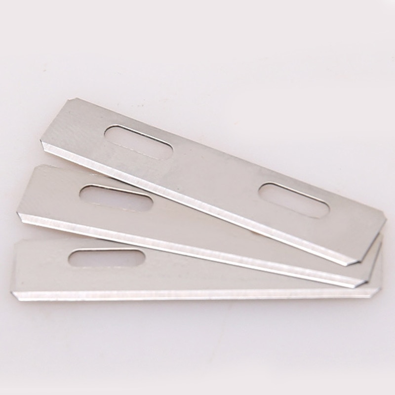 Læderskivekniv læderskærekantskæring 3 blade folder sømme værktøj værktøj tilskæring trimning læderhåndværksartikler