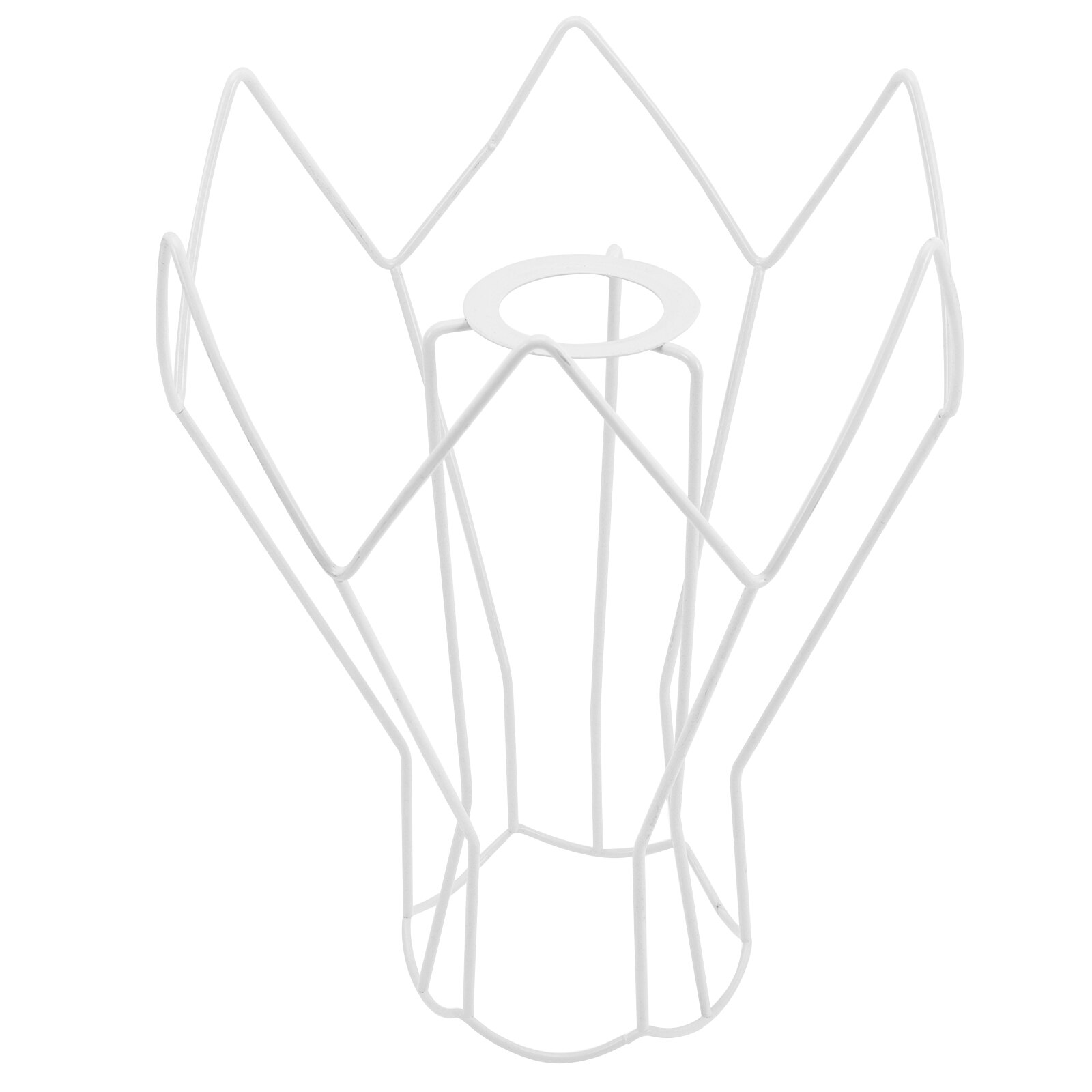 Table Lamp Shade Frame E27 Light Socket Ceiling Lamp Shade Ring Fitter: Default Title