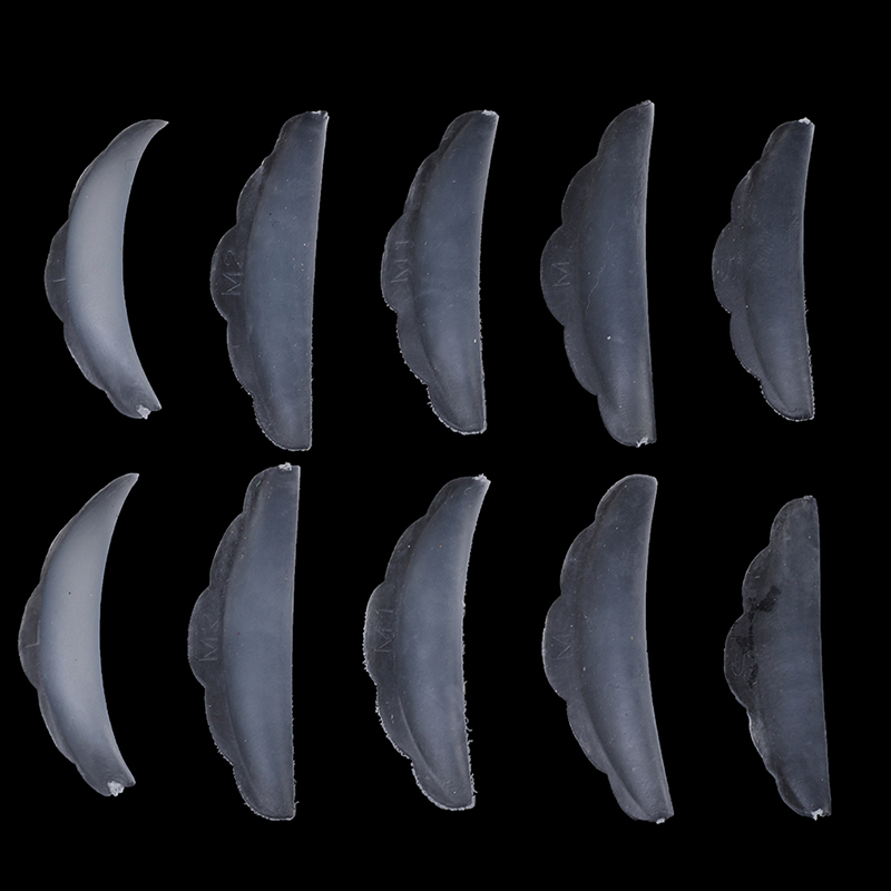 5 Pairs Eyelash Lifting Silicone Pads Set Eye Lash Extension Lift Perming Kit Tool Eyelash Lift Curlers Curl Shields Pads: TP