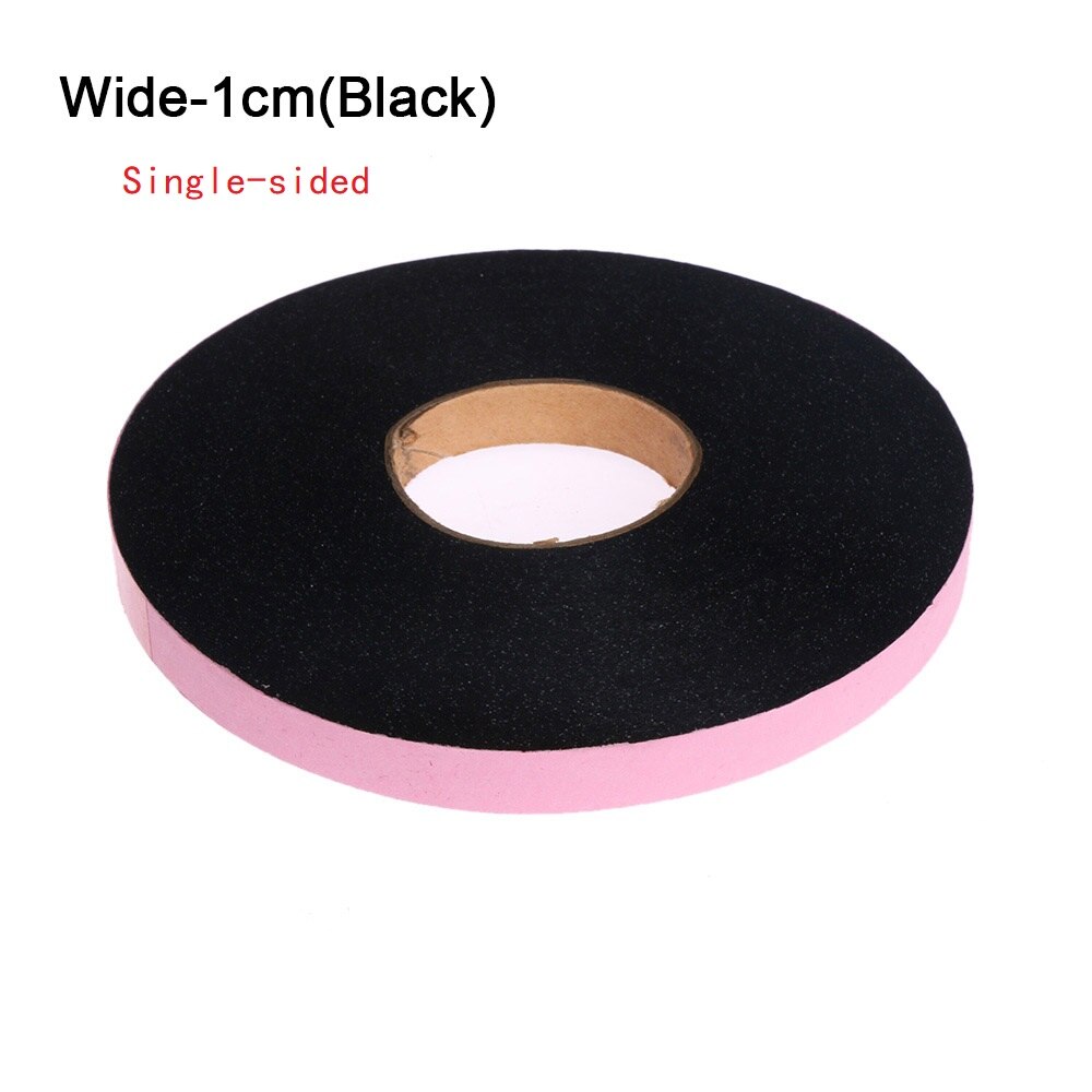 50/100M Black & White Wonder Web Iron On Hemming Tape Double Faced Adhesive Fabric Roll Clothes Sewing Turn Up Hem DIY Craft: 1cm-100m(Black)