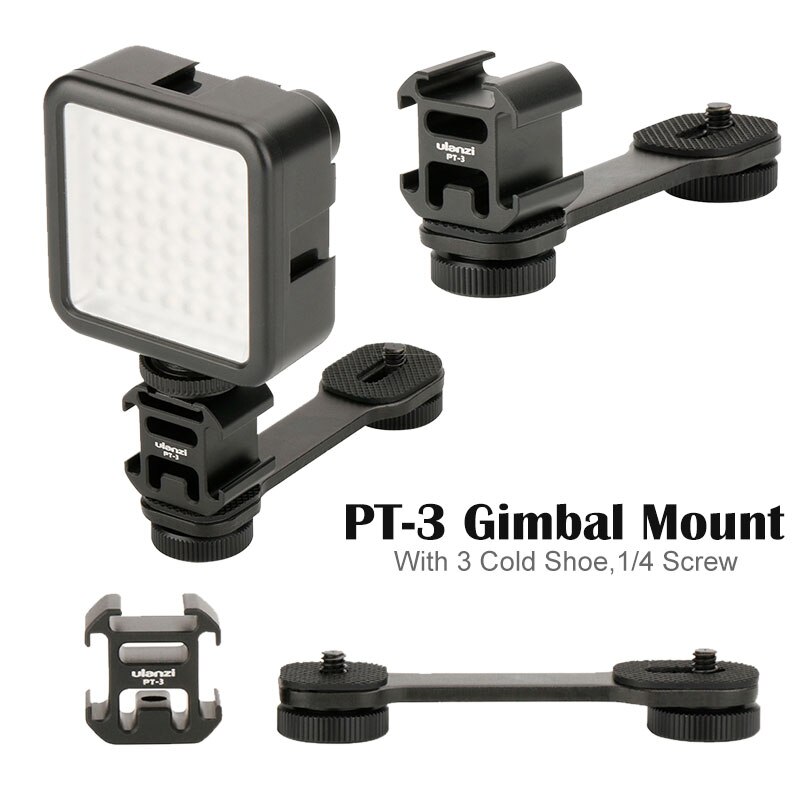5 Options Kits Extension Mount Microphone 3.5mm Mic Adapter Mini Desk Tripod Pt-3 Gimbal Mount For DJI OSMO Pocket Accessories