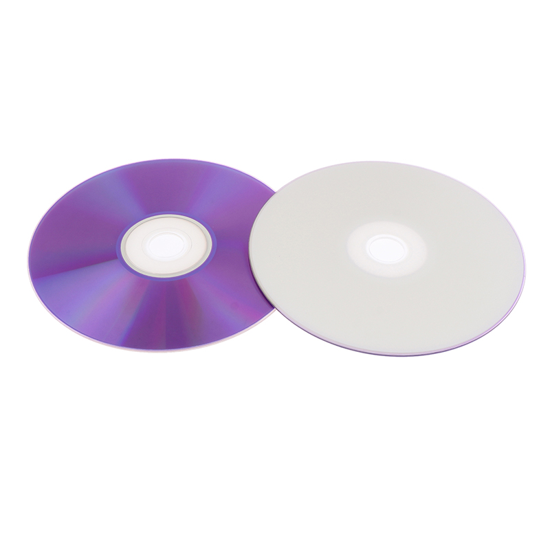 .5Pcs Plastic Blue 12cm 5 Discs Grade A X8 8.5 GB Blank Fruit Printed DVD+R DL Disc D9 Burning Disc.