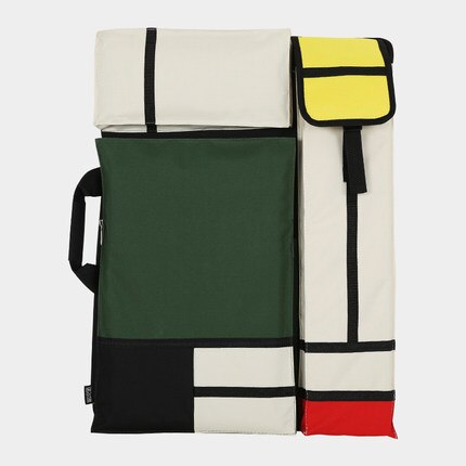 Grote Art Tas Voor Tekentafel Schilderen Set Reizen Schets Tas Voor Schetsen Gereedschap Canvas Schilderen Kunst Levert Voor Kunstenaar: green