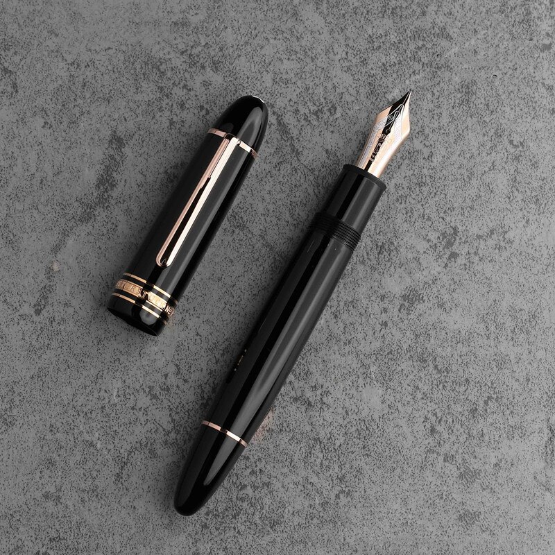 High-end MB brand fountain pen, Taipan 149 luxury brand fountain pen MBpen Free box: Rose gold