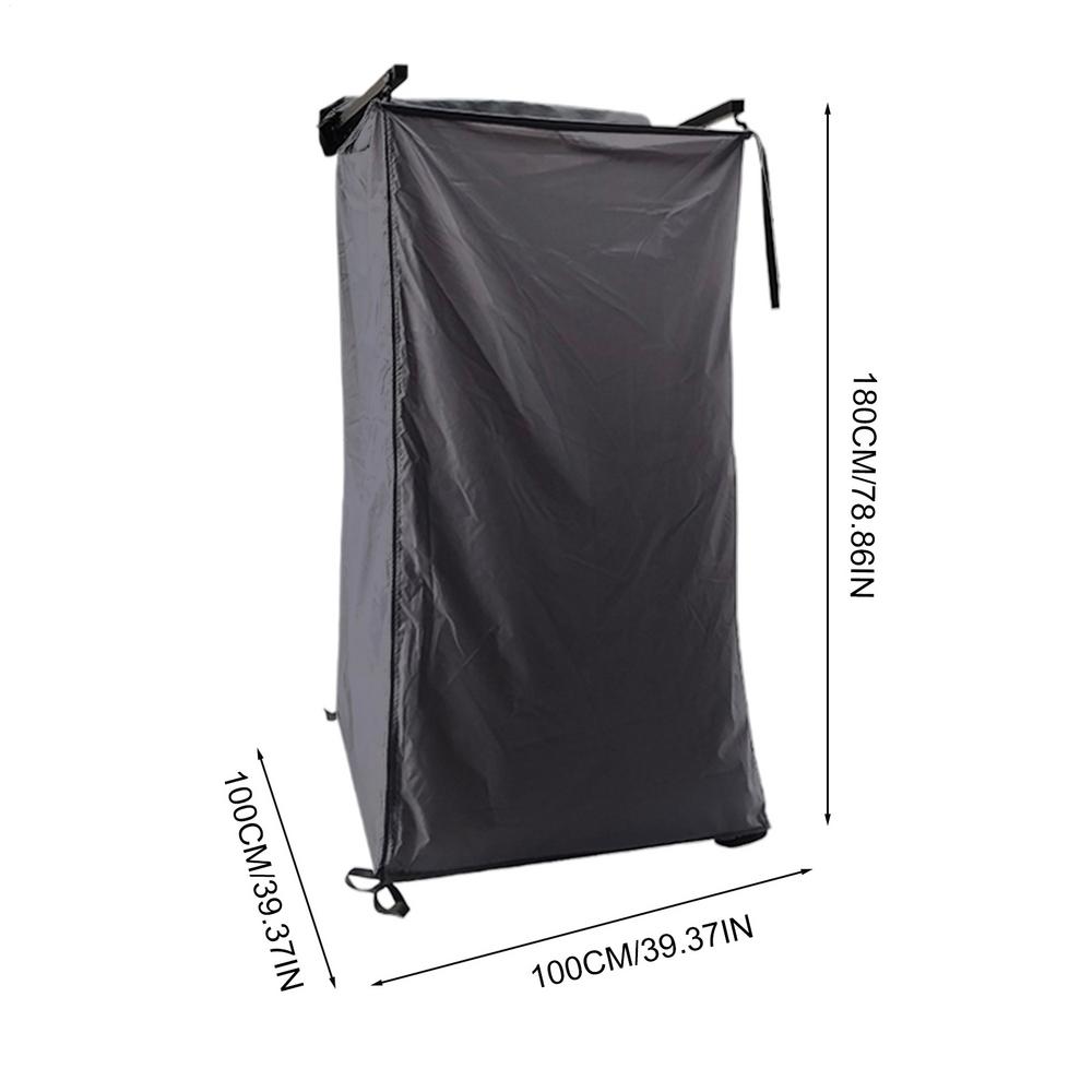 Utendørs dusjtelt til bil, campingvogn, privatlivsly, bærbart garderoberom, egnet til tilhenger, lastebil: misligholde tittel