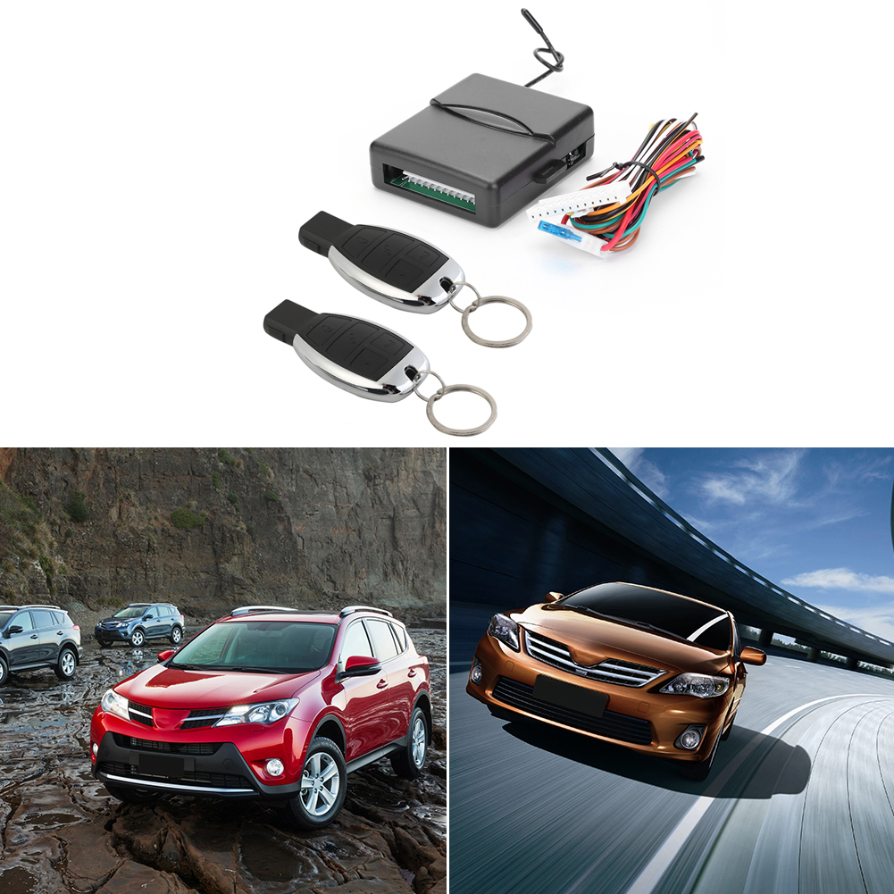 Car Remote Control Central Locking Kit Automotive Door Lock Keyless Entry Vehicle Accessory Car Electronics
