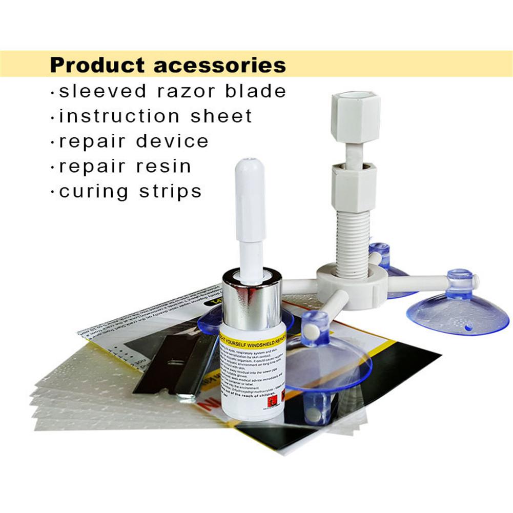 DIY Car Window Repair Tools Windshield Glass Scratch Repair Kits Windscreen Crack Restore Window Screen Polishing Car-Styling