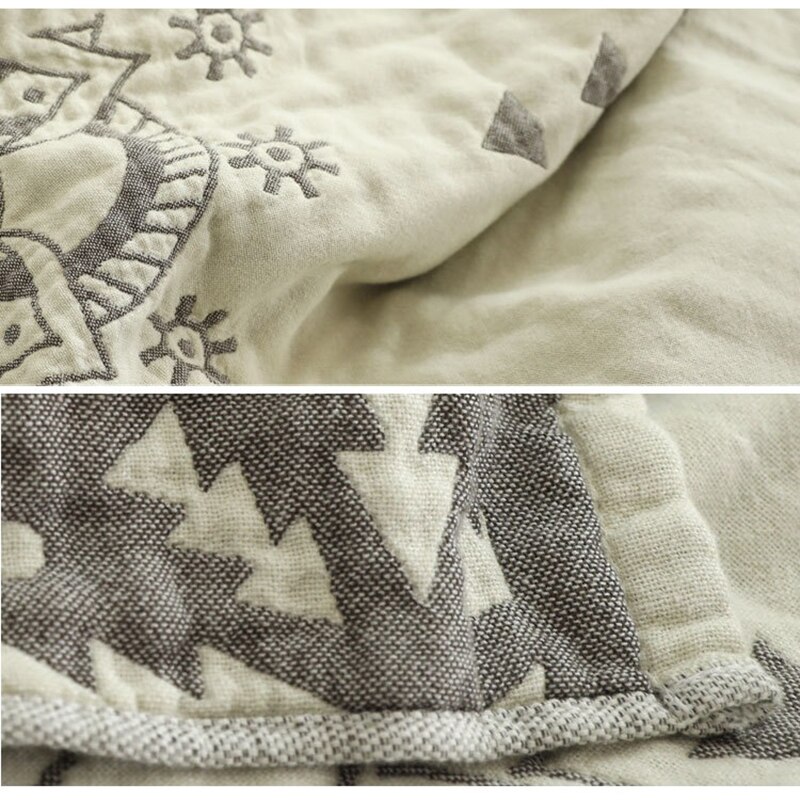 100%  puuvilla boho kesä kevät peitot sänky sohva matkustaa hengittävä tyylikäs mandala iso pehmeä viltti para peitto 200 x 230cm