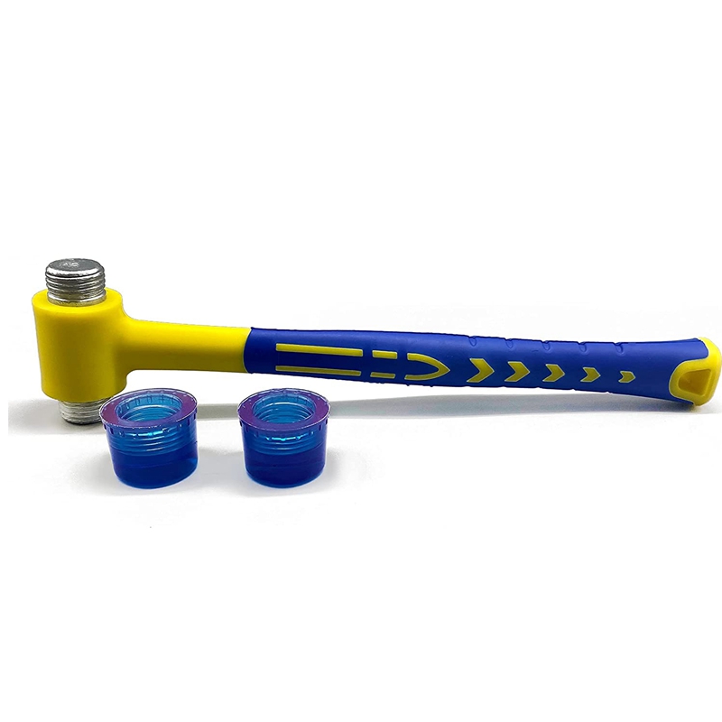 Rubber Mallet Hammer Small Double-Faced Soft Hammer for Jewelry Bracelet Mandrel Woodworking Flooring Installation