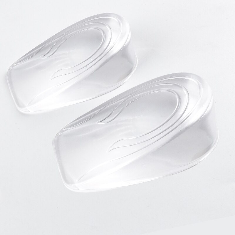 Siliconen Binnenzool Onzichtbare Hoogte Verhogen Hak Unisex 1-3Cm Sportschoenen Silicon Gel Shose Pad Accessoires: Female two