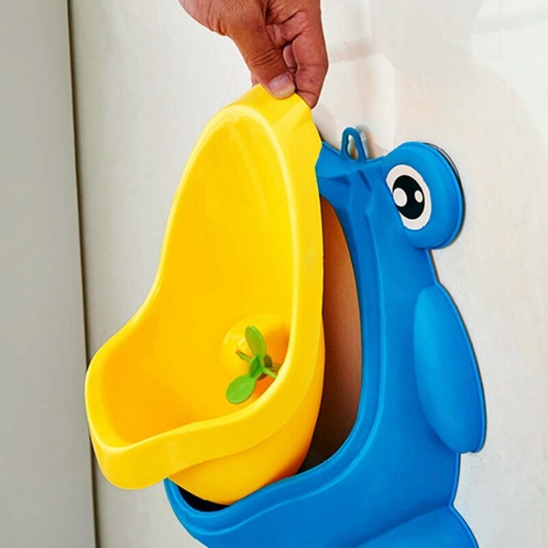 Urinoir mural pour enfants, dessin animé grenouille, urinoir pour garçons, entraînement debout