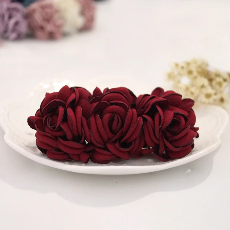 Haar Zubehör Korean Tiara Damen Es Blume Haarspangen Top Frühling Kreuz Clip Kopf Schmuck Frauen Braut Hochzeit Kopfschmuck: 8