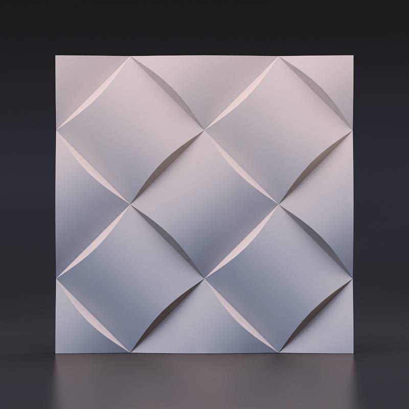 3D Plastic Molds Forms For Concrete Plaster Decorative Wall Panels Year