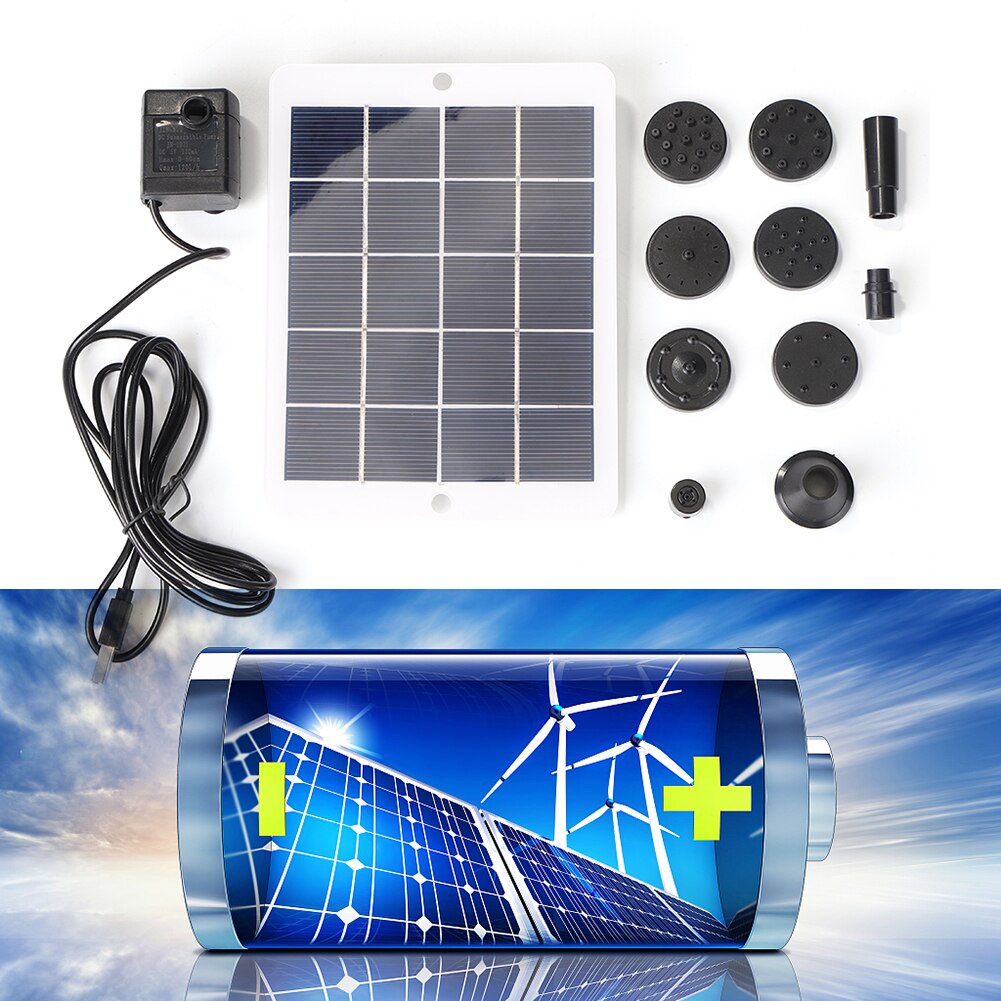 3W 5V Solar Panel Kit Portable Cells Power Bank for AA / AAA Battery Mobile Phone Solar Charger Solar Panel Battery Charger 0.5W
