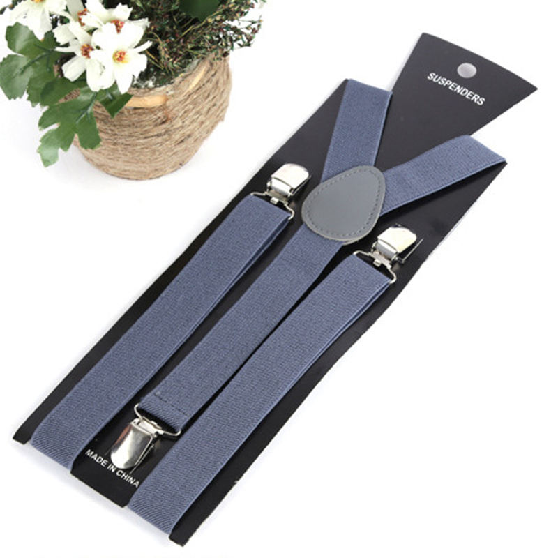 17 Kleuren Mode Vrouwen Mooie Elastische Verstelbare Band Clip Bretels Kleding Accessoires: Dark Gray