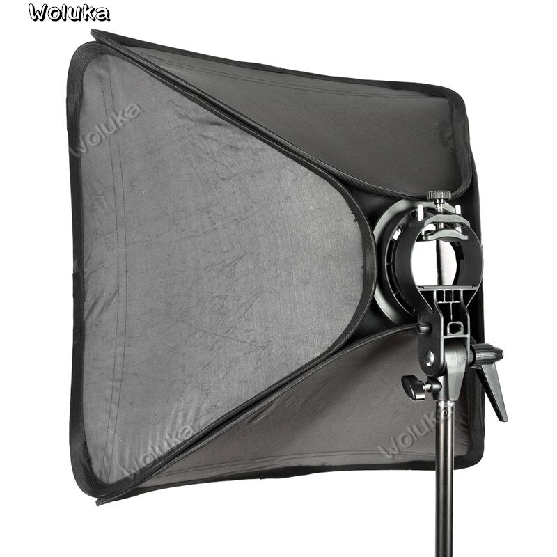 Godox studio fotoblixt softbox light kit 60 x 60cm / 24 "  * 24 " + s typ fäste bowens mount speedlite soft box  no00dg t03