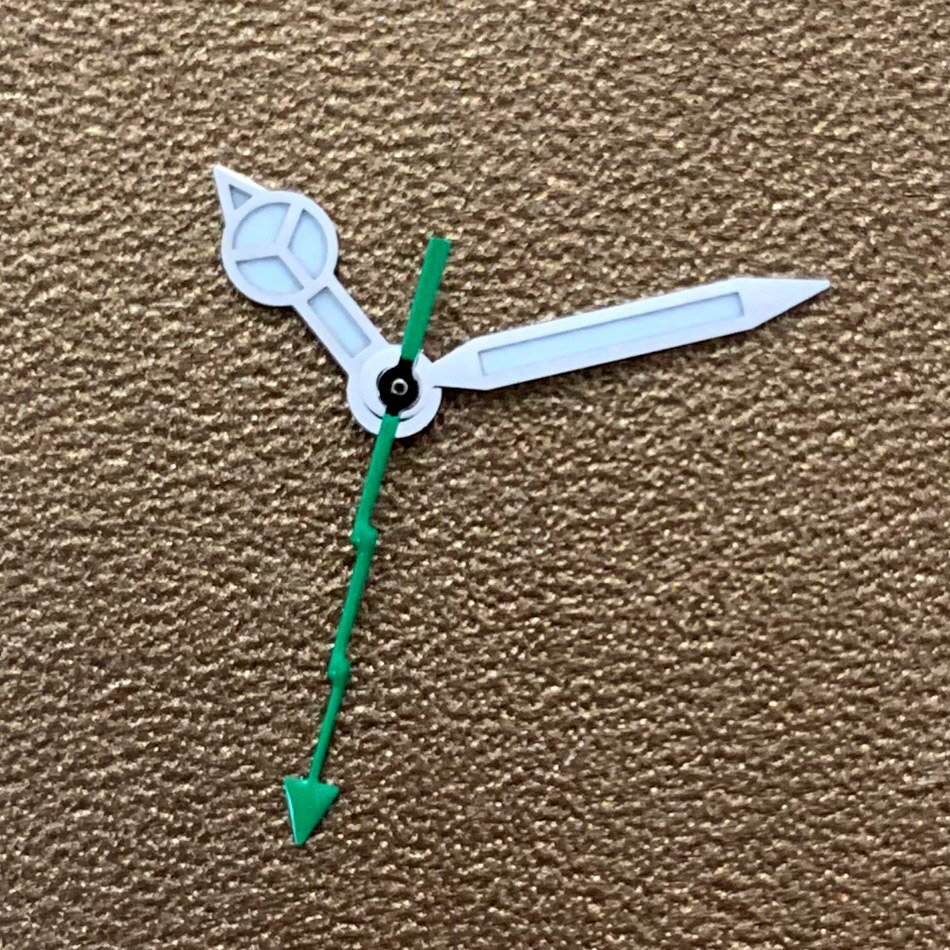 Horloge Pointer Blauw Lichtgevende Drie Handen Skx Gemodificeerde Duiken Geschikt Voor Japanse NH35/NH36 Automatische Beweging: 2