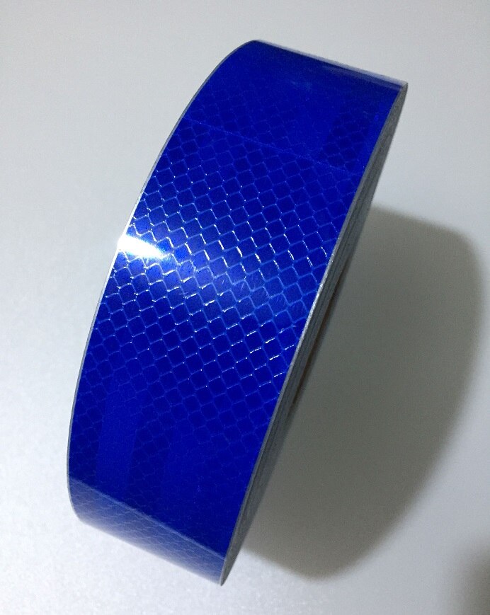 PET Reflective Self-adhesive Tape Truck Car Motorcycle Road Traffic Warning Safety Sticker Furniture District Warning Sign