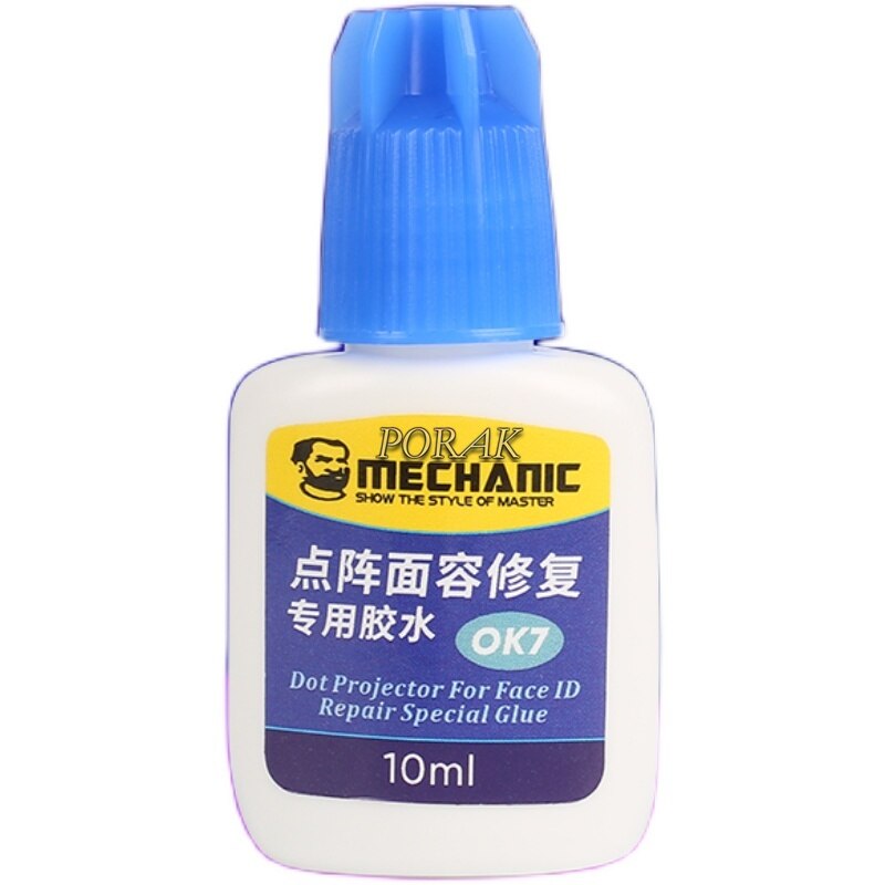 Mechanic Face ID Repair Special Glue OK7 glue 10ml for iPhone Dot projector Repair for iphone X-12 PRO Max