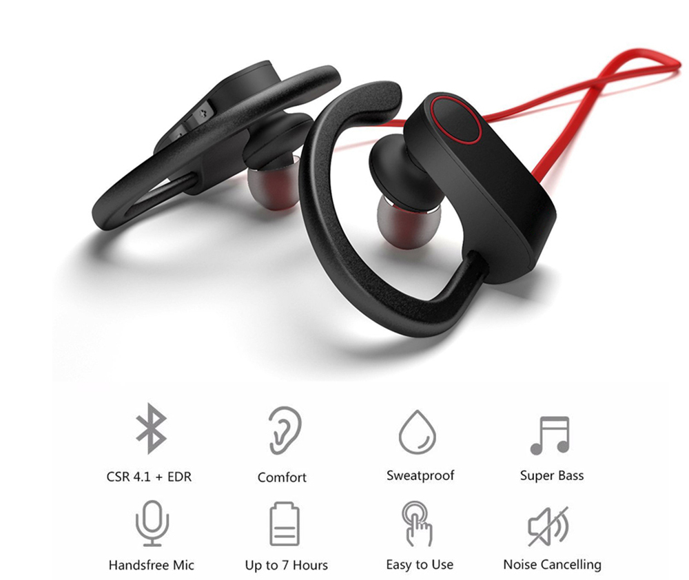 Bluetooth Hoofdtelefoon Otium Beste Draadloze Sport Oordopjes IPX7 Waterdichte HD Stereo Transpiratie In Ear Oordopjes handsfree bleutooth headphones phones bluetooth U8 earphone bluetooth earphone 4.1 Earphones