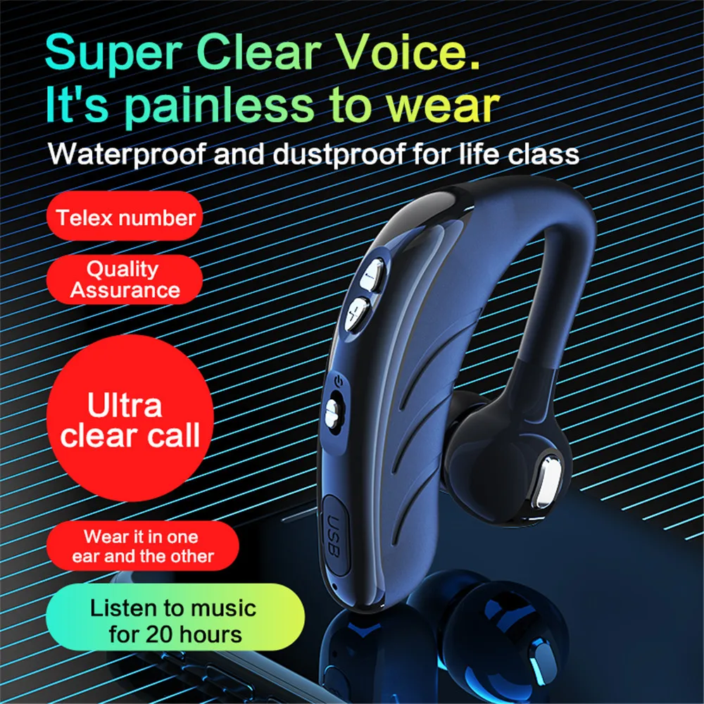 Nowe bezprzewodowe słuchawki Bluetooth V9 z zestawem głośnomówiącym HIFI Stereo HD Mic słuchawki stereo do słuchawek Samsung iPhone Xiaomi