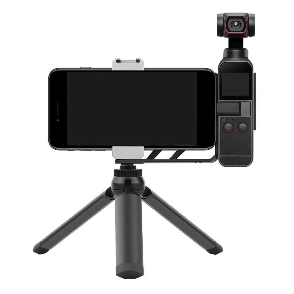 Handheld Mobile Phone Fixing Bracket Smartphone Holder Foldable Mobile Stand Adapter Clip Camera Accessories Sets