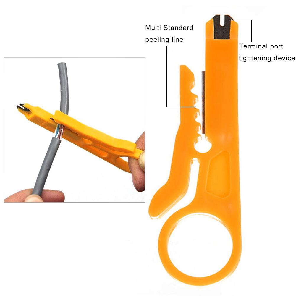 Mini Wire Stripper Crimper Pliers Crimping Tool Cable Stripping Wire Cutter High Brand Plastic Wire Cutter