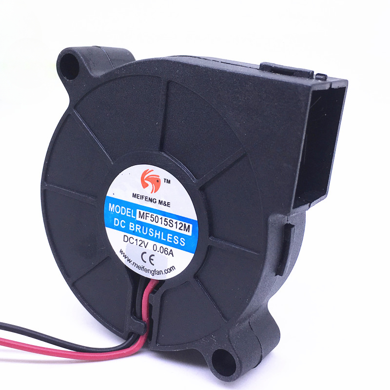 MF5015S12M 12V 0,06A 2-draads ventilator luchtbevochtiger luchtbevochtiger stille ventilator