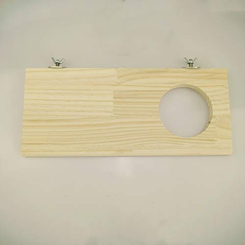 Wood Stand Platform Pet Perch Shelf Board for Parrot Budgie Cockatiel Conure Hamster Mouse Chinchilla Rat Gerbil