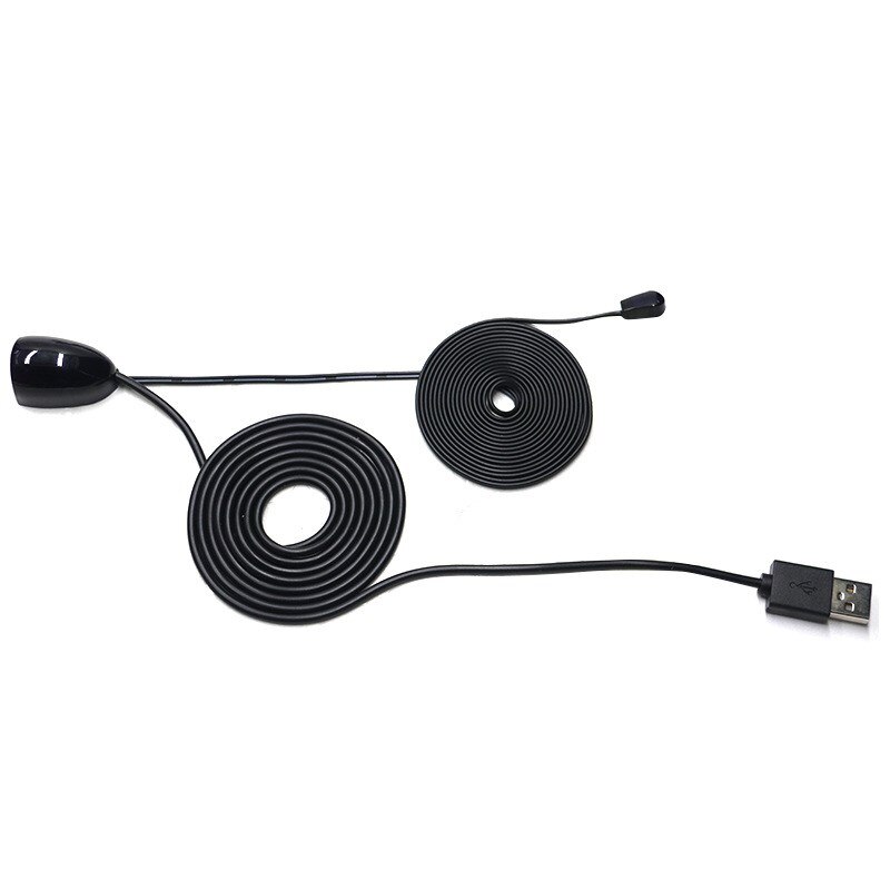 Ir extender infrarød ir fjernbetjening modtager usb ir modtager adapter sender til kabelboks stereo modtager hd tv