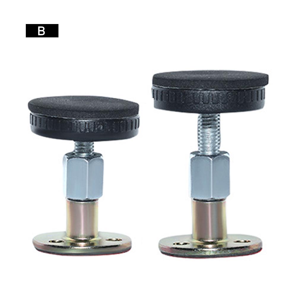2PCS Bed Stabilizer Anti-shake Self-adhesive Adjustable Fixer Support Tool for Room Wall Furniture: M