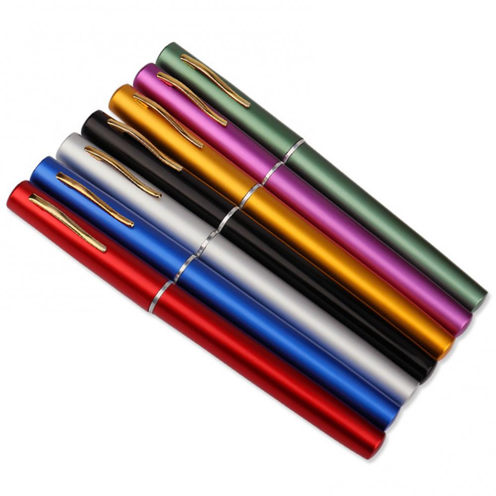 Portable Fishing Telescopic Pole Pen Shape Folded River Lake Rod with Reel Wheel