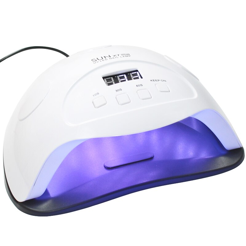 SUN X7/5 Plus lámpara LED 42/36/12 LEDs secador UV para secado de uñas de Gel polish10S/30S/60S/99S herramientas de manicura con sensor automático