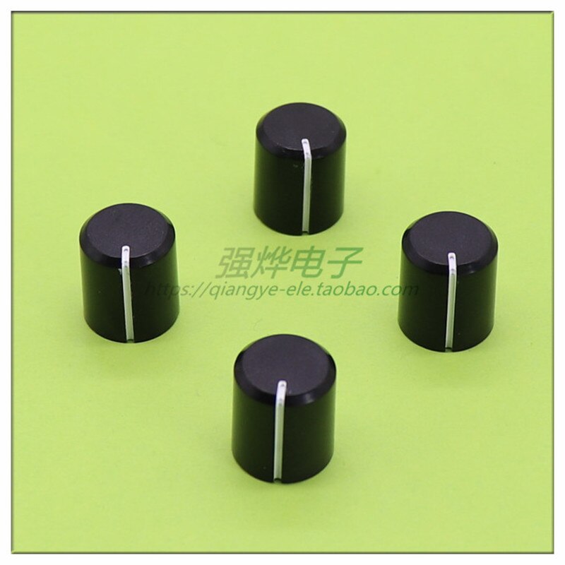 10 Stuks 13*15Mm Plastic Knop Potentiometer Knop Volume Instelknop Bloem As Binnenste Gat 6Mm
