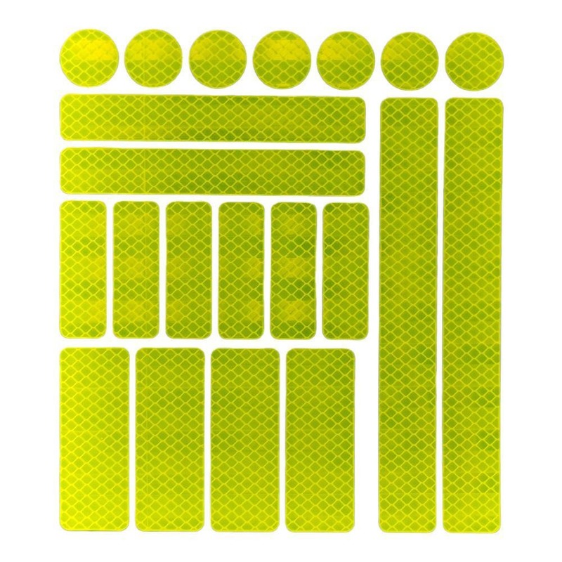 Fiets Reflecterende Stickers Motorfiets Fiets Reflector Fietsen Waarschuwing Reflector Tape Fiets Stickers