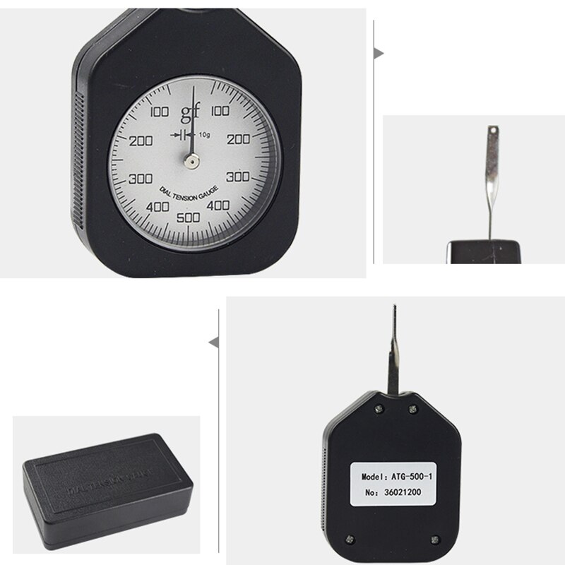 Tensiomètre analogique 500g, jauge de Tension,