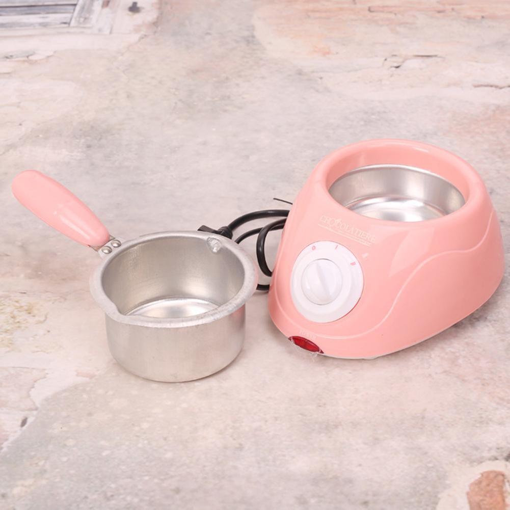 Crisol de Chocolate eléctrico desmontable crisol para Chocolate mantequilla queso caramelo 25w 250ml cocina Gadget de bricolaje