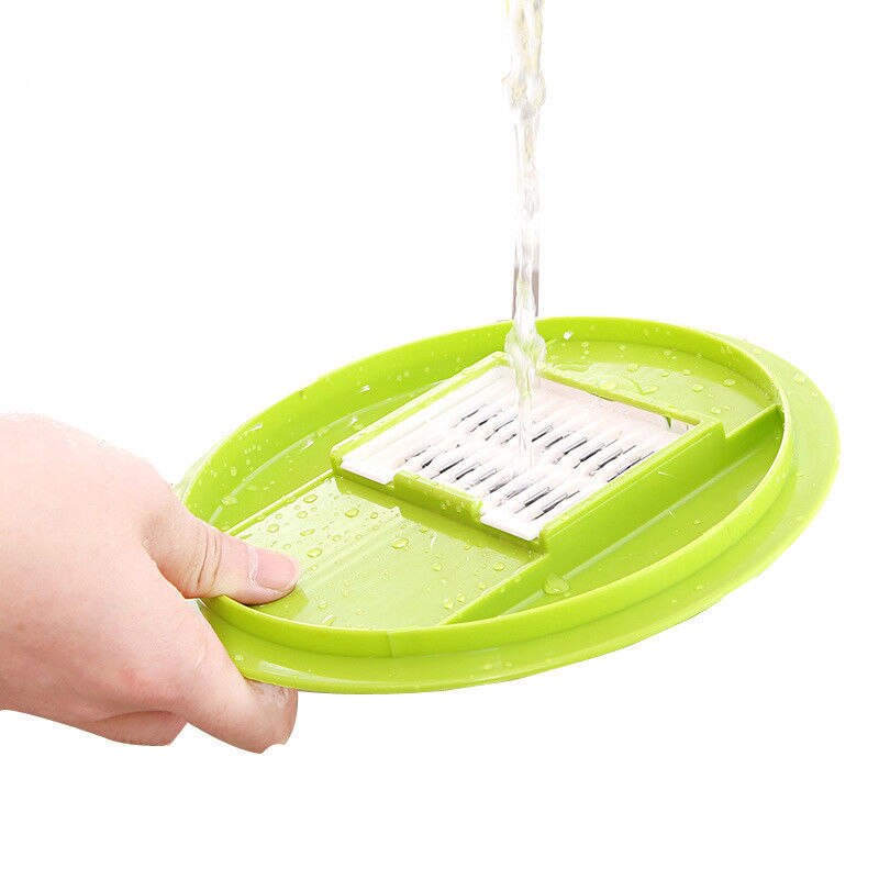 Mandoline groentesnijder roestvrij staal groenterasp keukengadget wortel aardappelsnijder