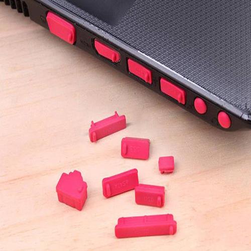 Conjunto Silicone Anti Poeira Tampa Da Ficha Stopper Para Laptop poeira plugue dustproof plugue poeira usb Acessórios de Computador