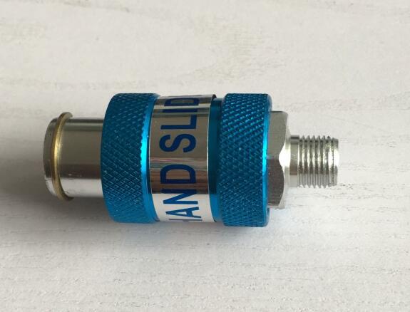 2PCS Aluminum Manual Slide Valve – G1/4 Thread, Pneumatic Flow Control - View #2