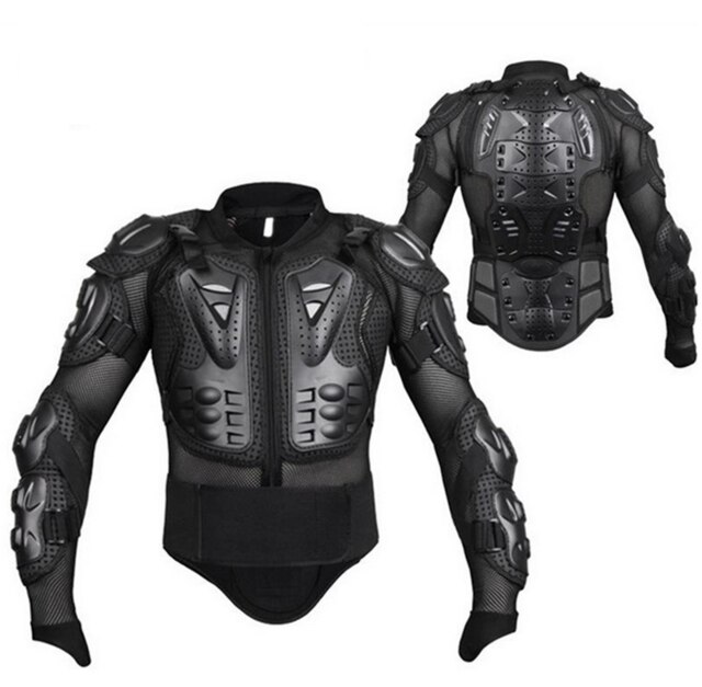 Equipo de Motocicleta, equipo de calle, carreras de motos, armadura de cuerpo completo, pecho de columna vertebral rápido: 01 XXXL
