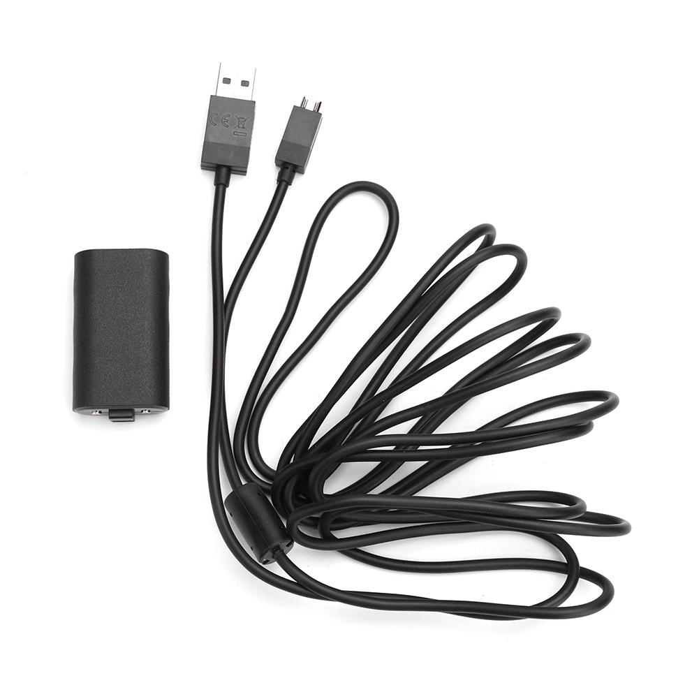 Battery Rechargeable Backup Battery Pack 1400mAh and USB Cable for XBOX ONE Gamepad Overcharge Protection and Safety Circuit
