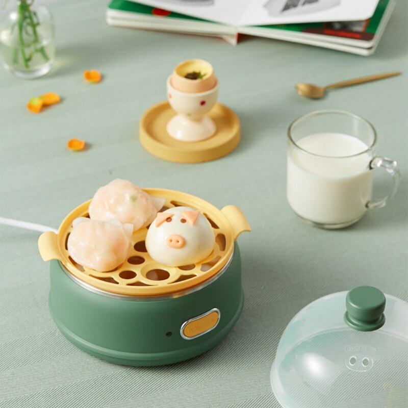 Egg Boiler Electric Egg Cooker Steamer big Capacity Poacher Multifuctional Corn Milk Heating Breakfast Machine 220V 360W