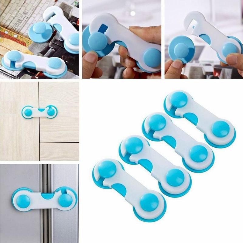 1Pcs Kinder Baby Kinder Pet Beweis Tür Kühlschrank Schrank Schrank Wc Schublade Sicherheits Schloss Baby Pflege